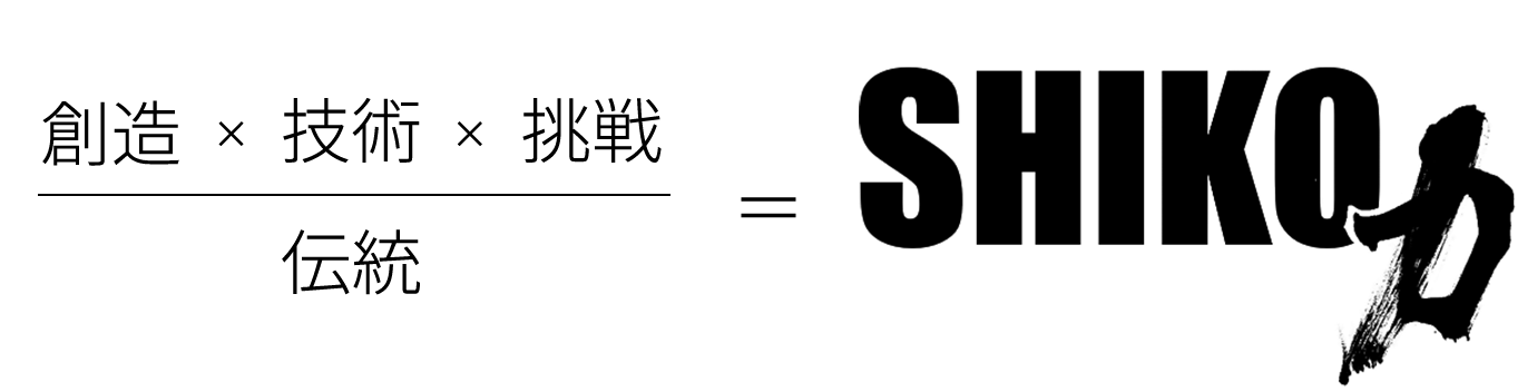 創造×技術×挑戦=SHIKO力